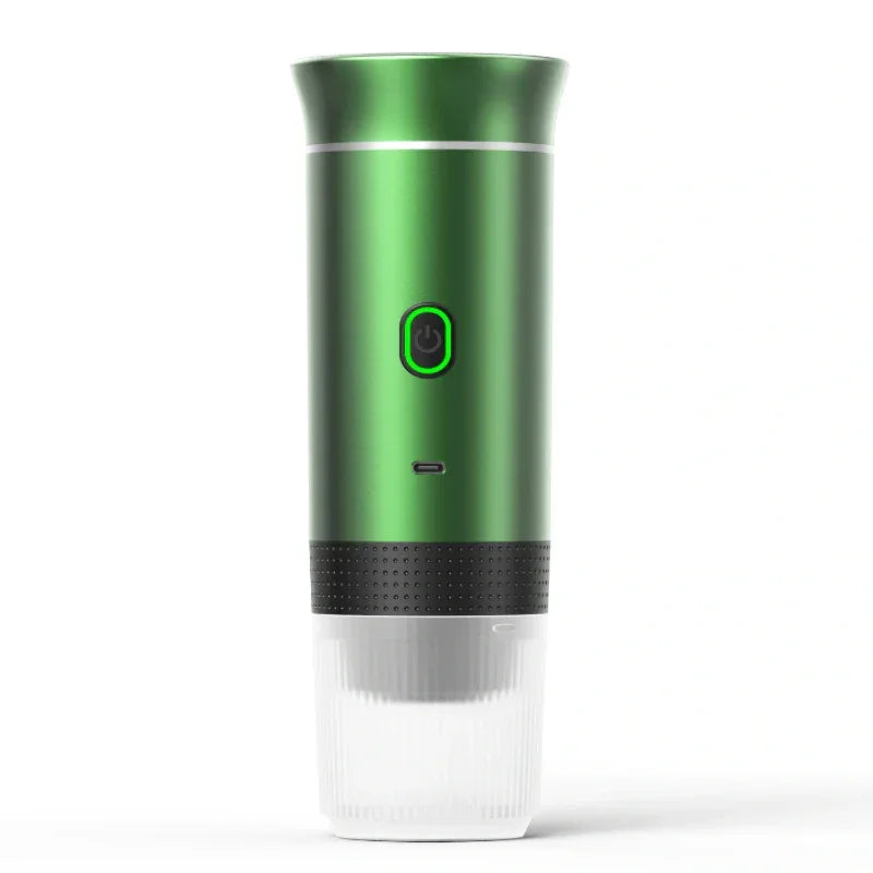 Wireless Portable Espresso Coffee Machine Car & Camping Coffee Maker 3-in-1 Capsule Powder Travel Coffee Maker