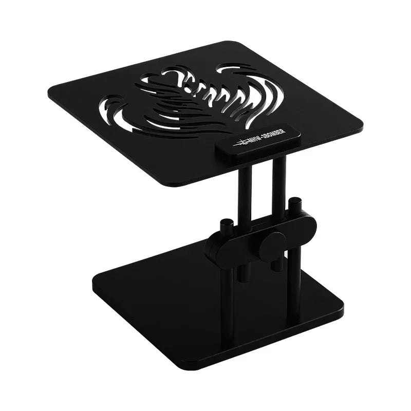 MHW-3BOMBER Coffee Machine Weighing Stand with Silicone Non-slip Pad Height-adjustable Scale Stand Home Barista Kitchen Tools