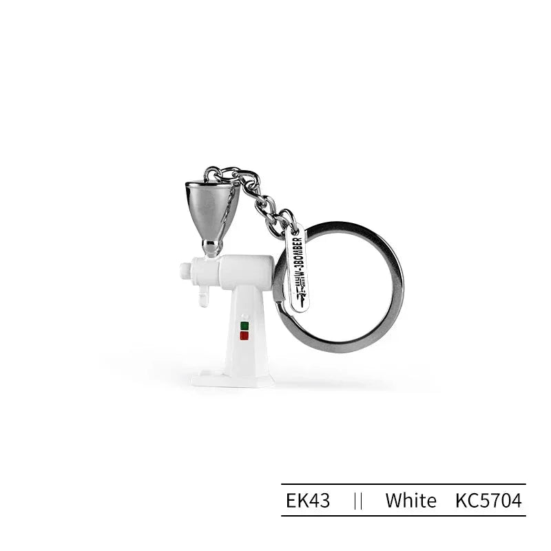 MHW-3BOMBER Chic Keychain Pendant Mini Souvenir Coffee Accessories Keychain Exquisite Creative Birthday Gift For Coffee Lovers