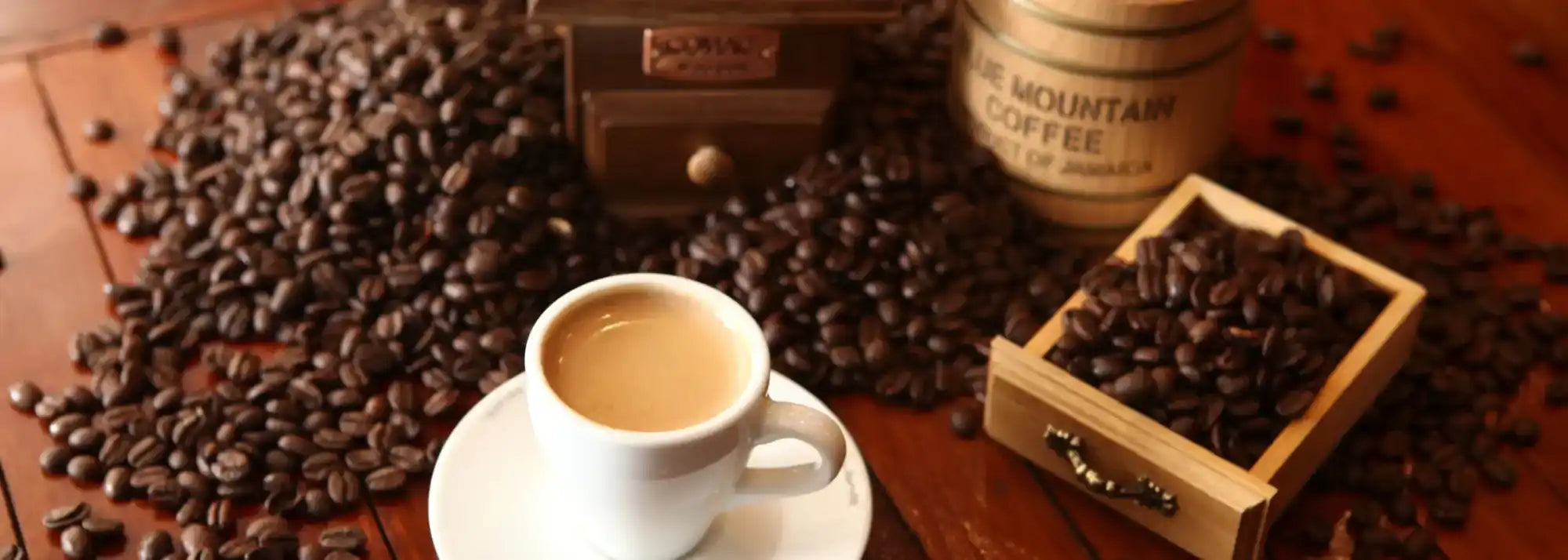 Coffee cup on saucer.