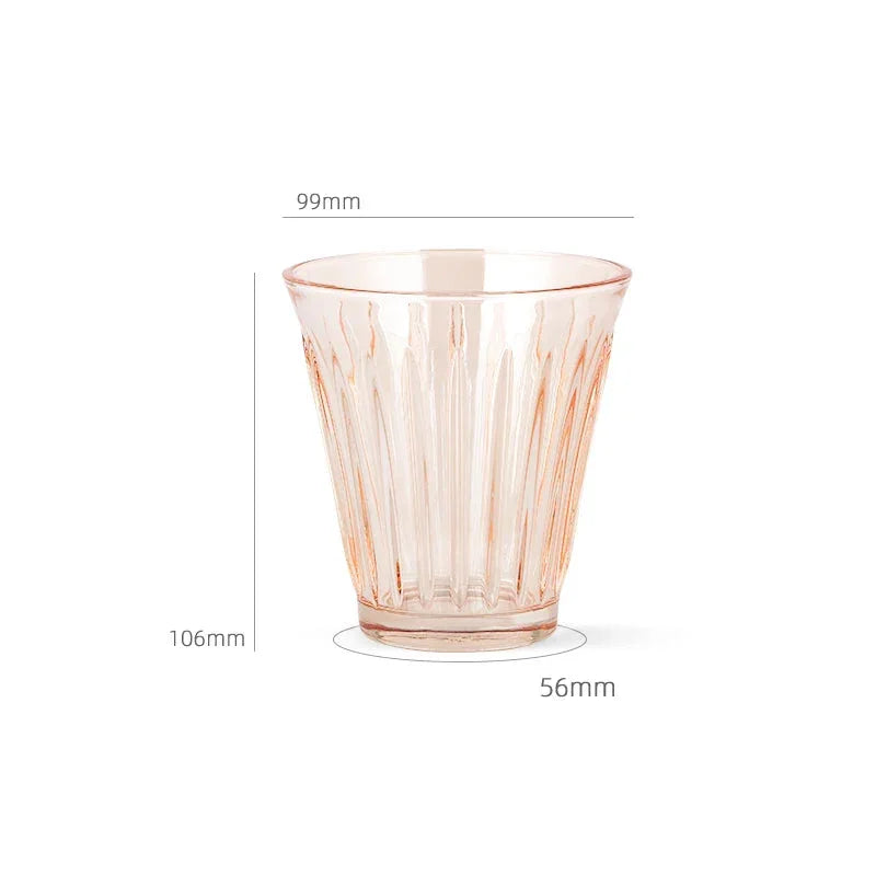 MHW-3BOMBER 320ml Glass Coffee Mug 2pcs Set Espresso Barista Art Latte Cups for Tea Cappuccino Chic Home Cafe Bar Accessories