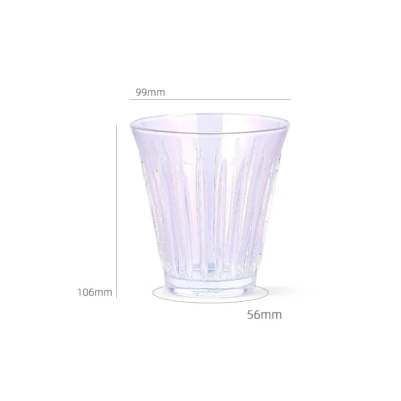 MHW-3BOMBER 320ml Glass Coffee Mug 2pcs Set Espresso Barista Art Latte Cups for Tea Cappuccino Chic Home Cafe Bar Accessories