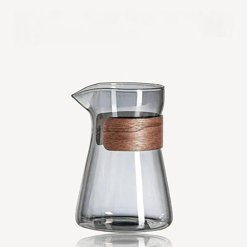 Borosilicate Glass Hand Drip Coffee Pot Carafe Share Pot Pour Over Coffee Server Drip Coffee Pot Coffeeware Teaware