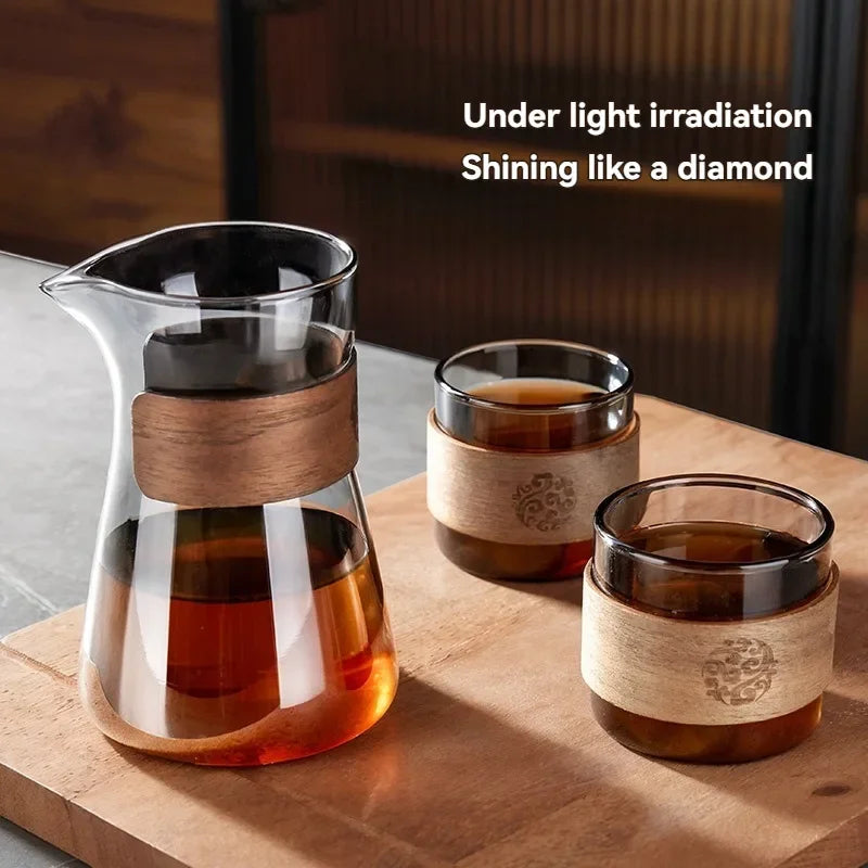 Borosilicate Glass Hand Drip Coffee Pot Carafe Share Pot Pour Over Coffee Server Drip Coffee Pot Coffeeware Teaware