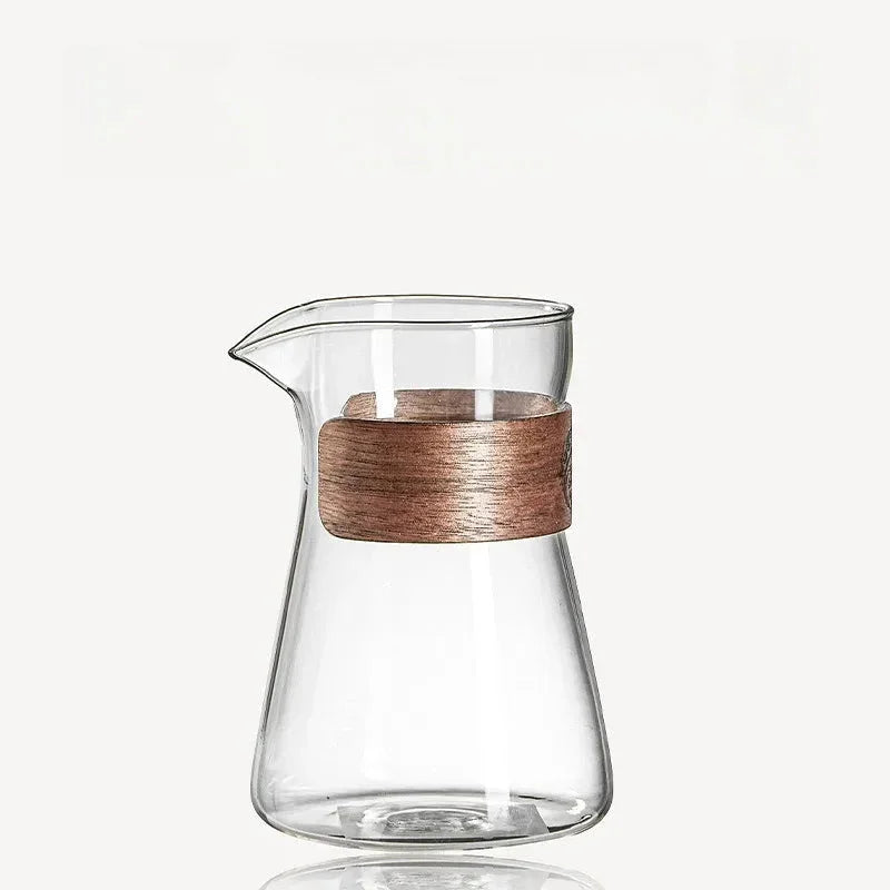 Borosilicate Glass Hand Drip Coffee Pot Carafe Share Pot Pour Over Coffee Server Drip Coffee Pot Coffeeware Teaware