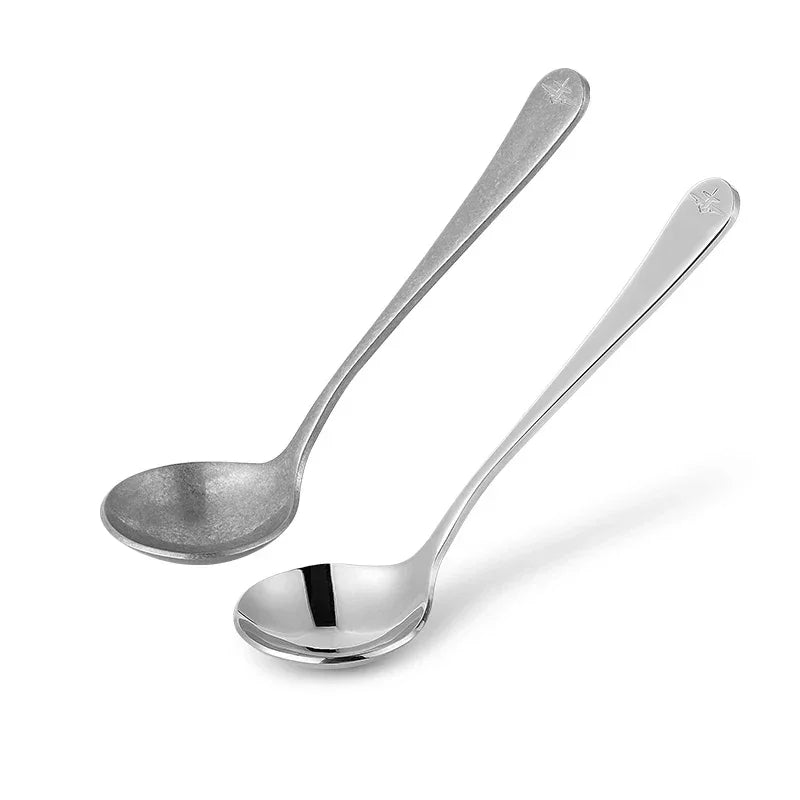 MHW-3BOMBER Durable Stainless Steel Coffee Spoons Long Handle Espresso Stirring Spoons Exquisite Home Café Barista Accessories