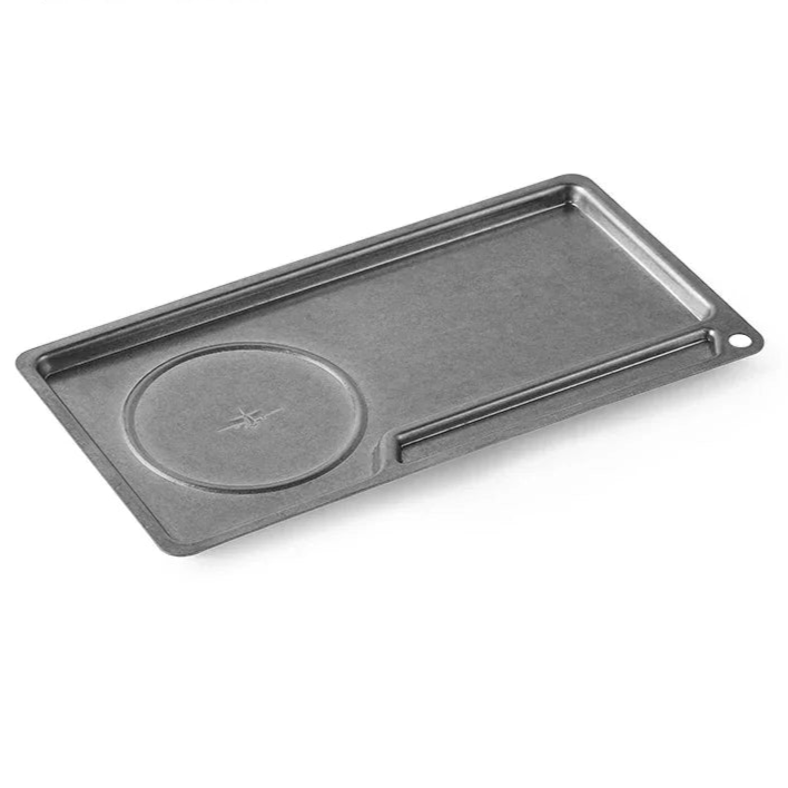 MHW-3BOMBER Stainless Steel Coffee Tray Delicate Travel Camping Tools for Serving Food Classic Home Barista Cafe Accessories