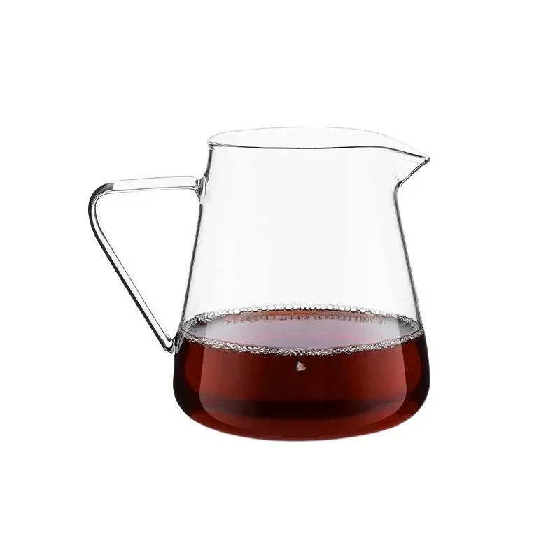 MHW-3BOMBER 500ml Coffee Sharing Pot Coffee Glass Drip Container Exquisite Coffee Bar Home Barista Professional Accessories