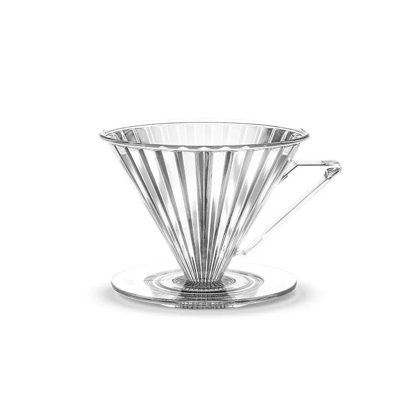 MHW-3BOMBER Pour Over Coffee Dripper with Paper Filter 1-4 Cup Hand Brewing Coffee Tools Professional Home Kitchen Accessories