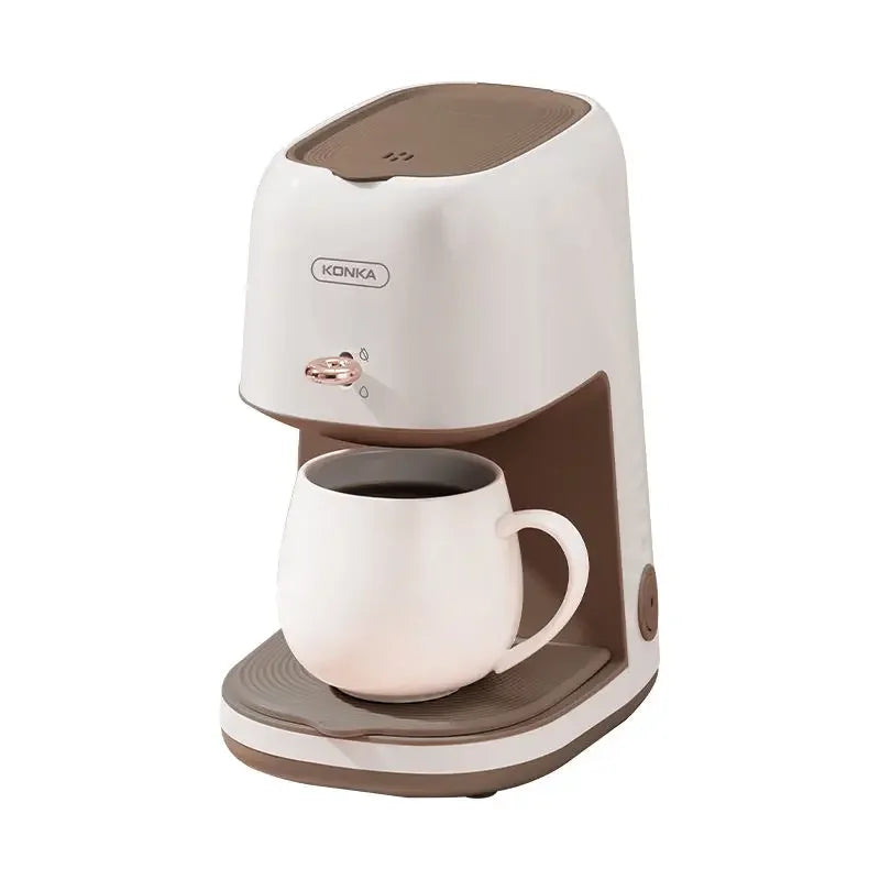 Coffee Maker Mini Drip Coffee Machine Pour-over coffee Concise Style For Tea with Cup and Coffee Filter Coffee Machine