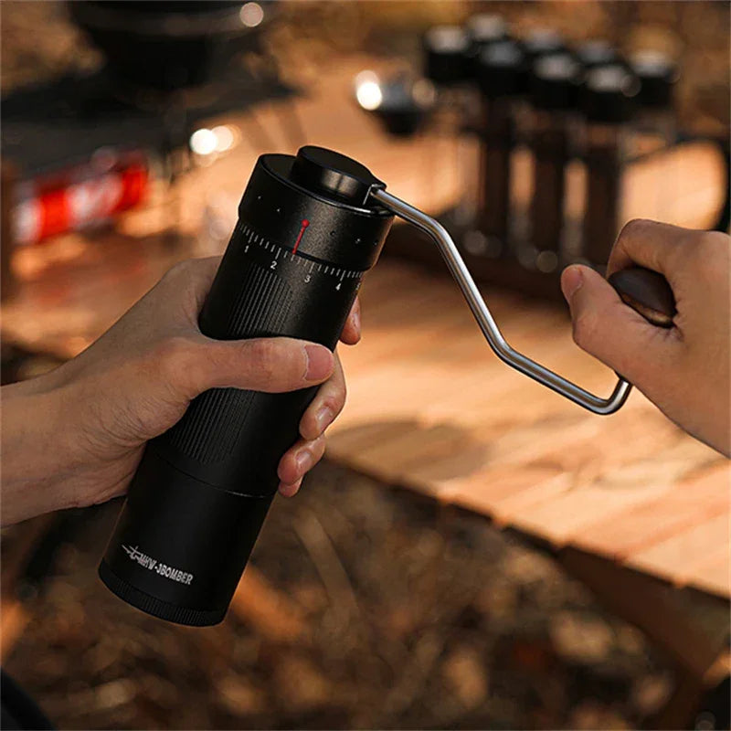 MHW-3BOMBER Coffee Manual Grinder Externally Adjustable Espresso Grinding Machine Cafe Tools Coffee Maker Barista Accessories