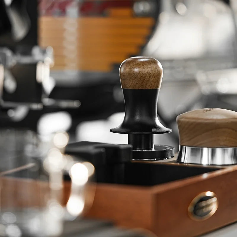 51/53/58.35mm Coffee Tamper 30lb Constant Pressure Espresso Tamper with Calibrated Spring Loaded Coffee Leveler Barista Tools