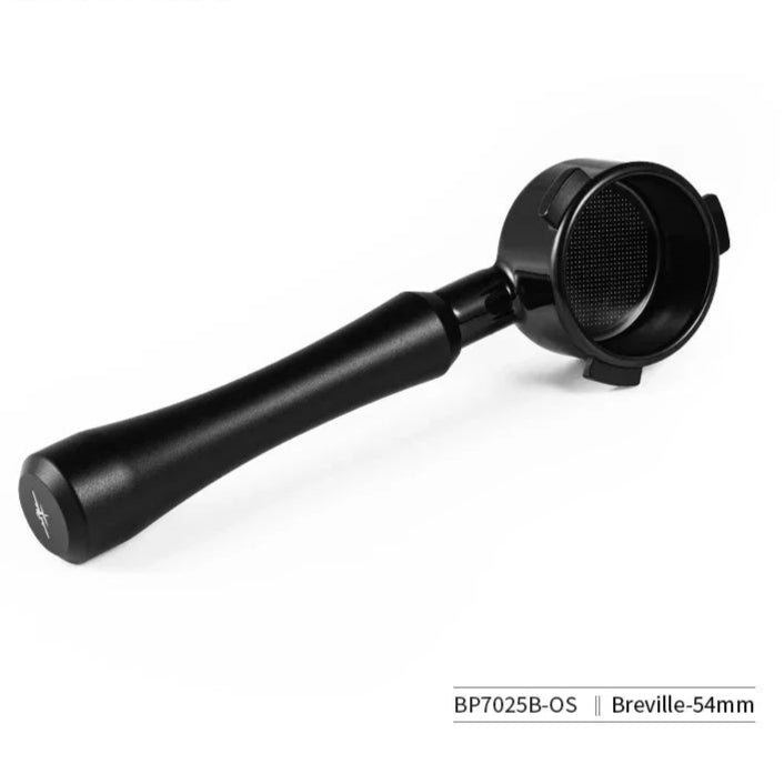 MHW-3BOMBER Espresso Bottomless Portafilter 58mm for Breville/Delonghi/E61Coffee Machines with Filter Basket Barista Accessories