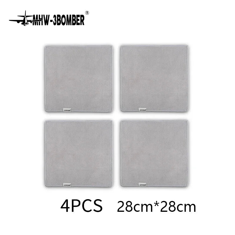 MHW-3BOMBER Square Towel Coffee Bar Water Absorption Towe Kitchen Cleaning Cloths Espresso Maker Cleaning Tool Bar Accessories