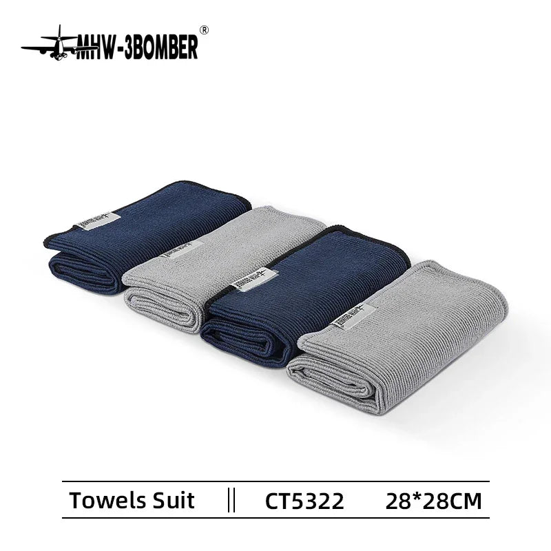 MHW-3BOMBER Square Towel Coffee Bar Water Absorption Towe Kitchen Cleaning Cloths Espresso Maker Cleaning Tool Bar Accessories