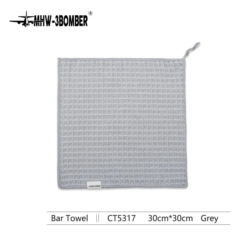 MHW-3BOMBER Coffee Bar Cleaning Towel 4 Packs Espresso Microfiber Cleaning Cloths Home Barista Clean Tools Kitchen Accessories