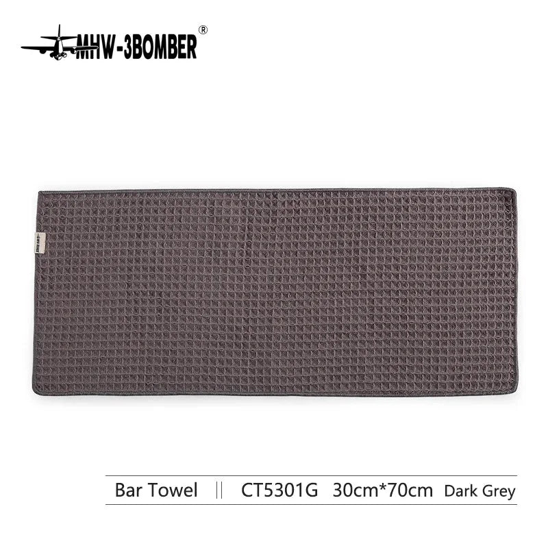 MHW-3BOMBER Coffee Bar Cleaning Towel 4 Packs Espresso Microfiber Cleaning Cloths Home Barista Clean Tools Kitchen Accessories