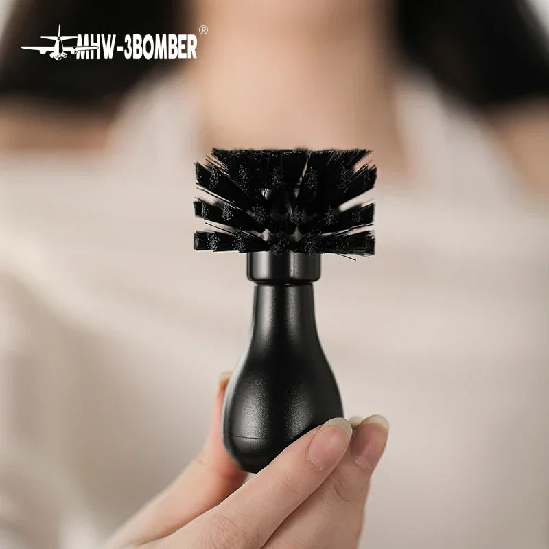 MHW-3BOMBER ABS Cleaning Brush Coffee Basket Cleaning Brush Suitable for 51-58mm Basket Home Barista Tools Cleaning Accessories