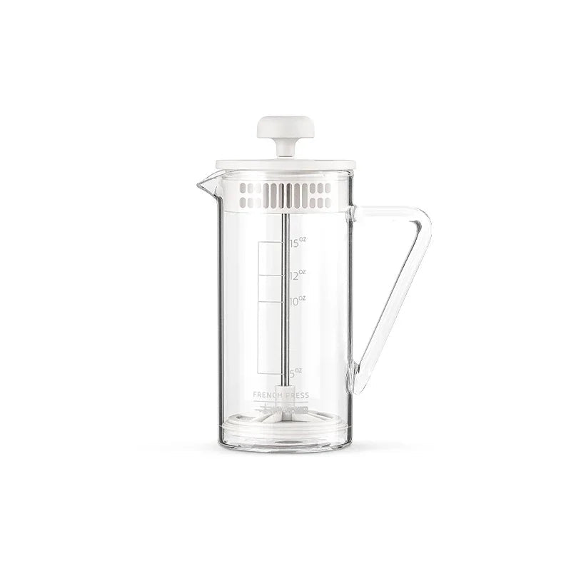 MHW-3BOMBER French Press Coffee Maker Heat Resistant Borosilicate Glass Coffee Pot for Camping Travel Home Barista Accessories