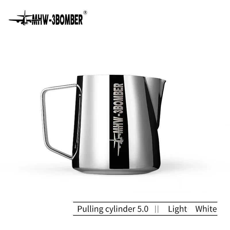 MHW-3BOMBER Stainless Steel Milk Frothing Pitcher Professional Milk Foam Latte Art Making Tools Home Barista Kitchen Accessories