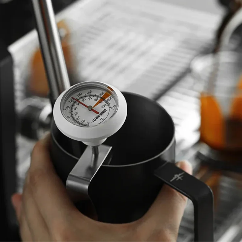 MHW-3BOMBER 0 to100℃ Dial Thermometer for Coffee Pot Milk Frothing Jug Professional Cafe KitchenTemperature Measuring Tools