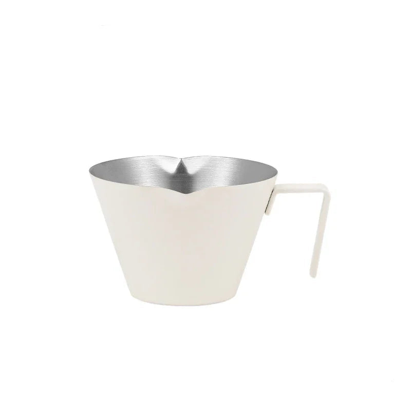 MHW-3BOMBER Espresso Measuring Cup with Handle Stainless Steel Coffee Shot Coffee Pouring Cup Home Kitchen Measuring Accessories