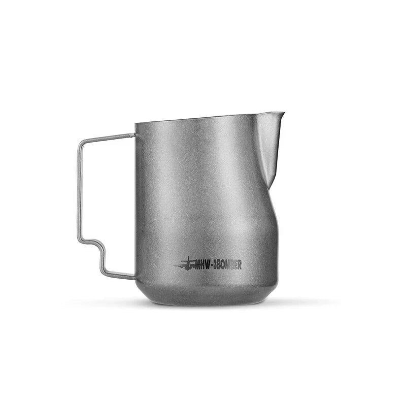 MHW-3BOMBER 350ml 450ml Turbo Milk Frothing Pitcher Steaming Pitchers Professional Milk Foam Jug Home Barista Kitchen Accessorie