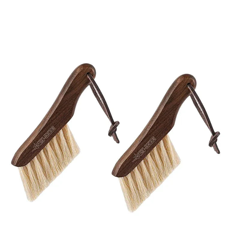 MHW-3BOMBER Coffee Grinde Machine Cleaning Brush Vintage Solid Wood Brush Professional Home Barista Clean Tool Cafe Accessories